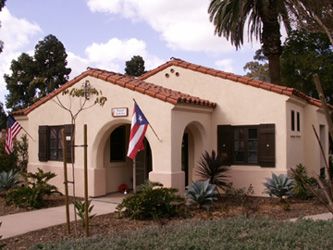 Casita with PR flag